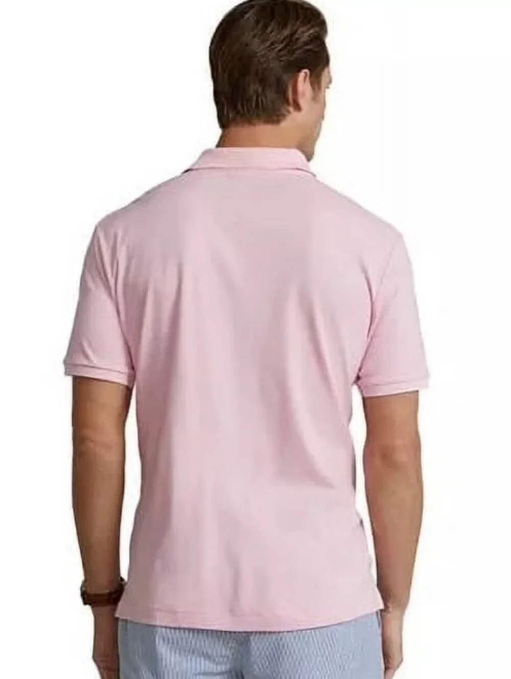 🆕️🏇RALPH LAUREN SOFT POLO Classic Slim Fit, XL - Caramel Pink, Multi Pony